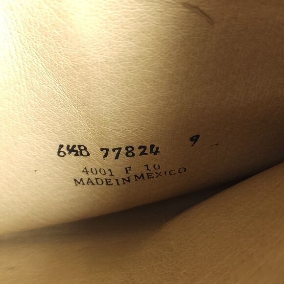 Frye Women's Jane US6,5B Black Leather Fold Over Pull On Knee High Riding Boots - Picture 10 of 16